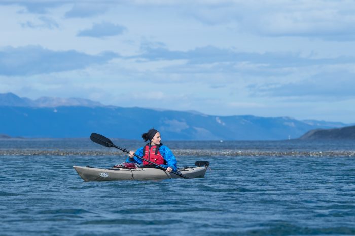 KAYAKING ON THE BEAGLE CHANNEL